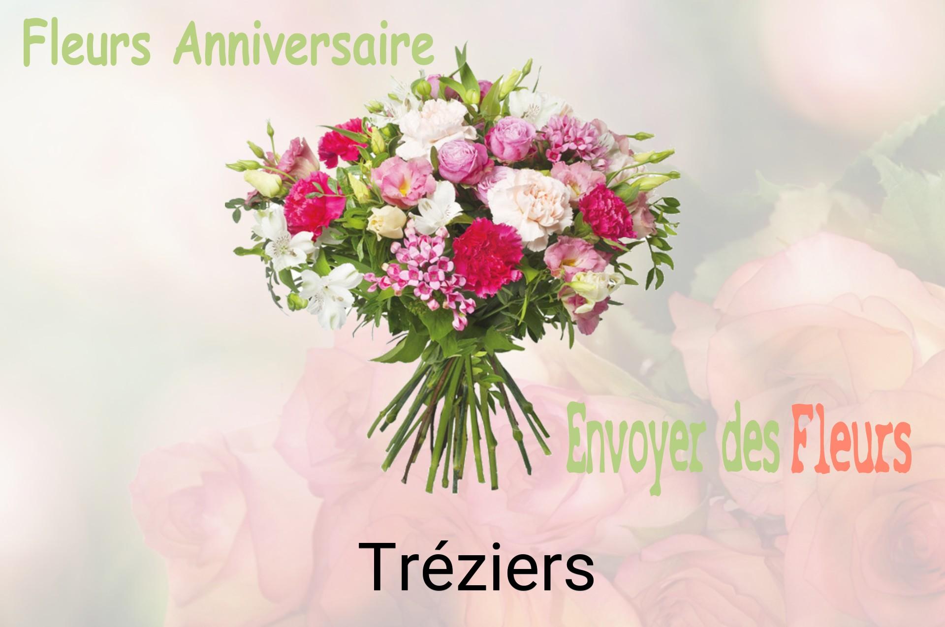 Bouquet de fleurs d’anniversaire livré à Tréziers