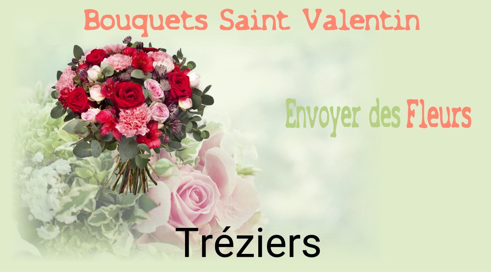 Roses de Saint-Valentin livrées à Tréziers